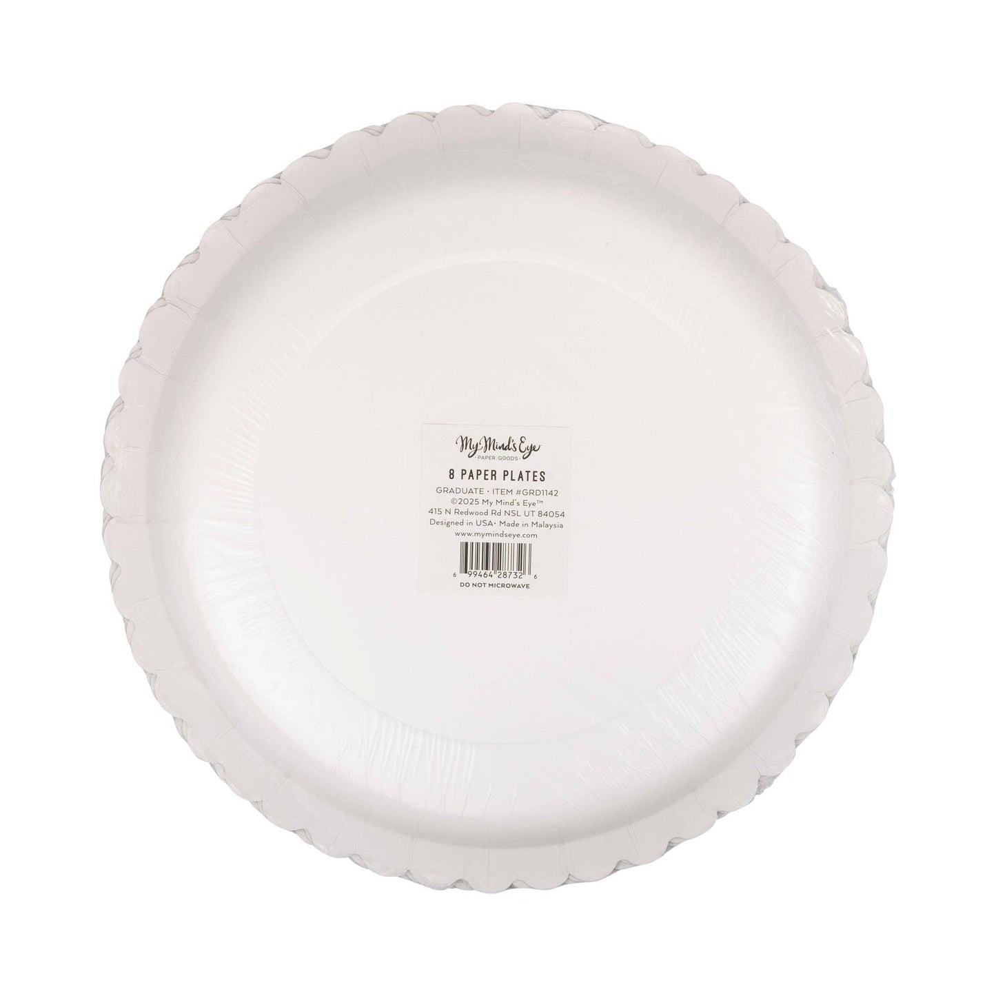 Script Graduate 10" Plate