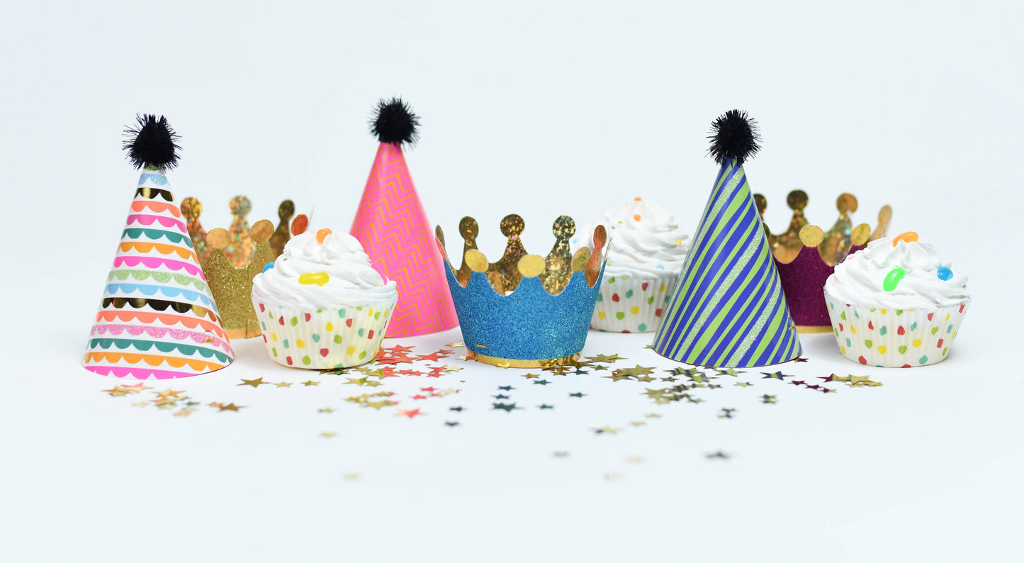 Colorful Mini Crowns