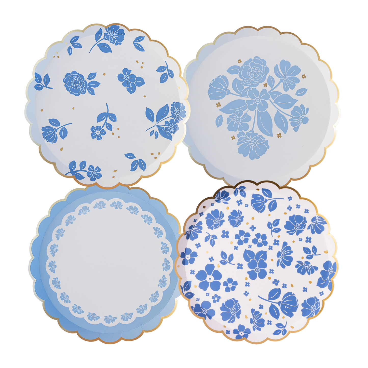 Blue Belle Plates Easter