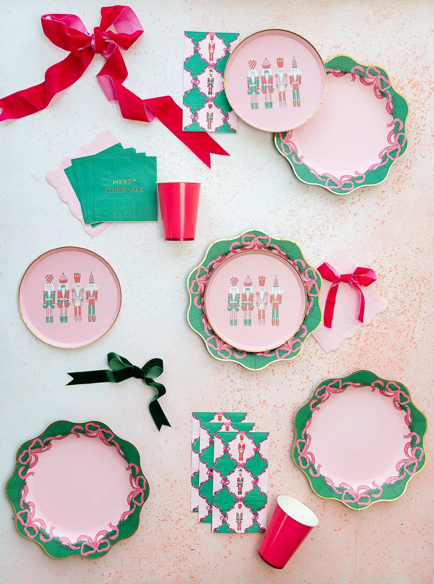 Christmas Nutcracker plates