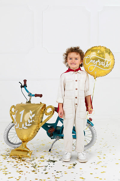 Gold Congrats Foil Balloon - 18 Inch