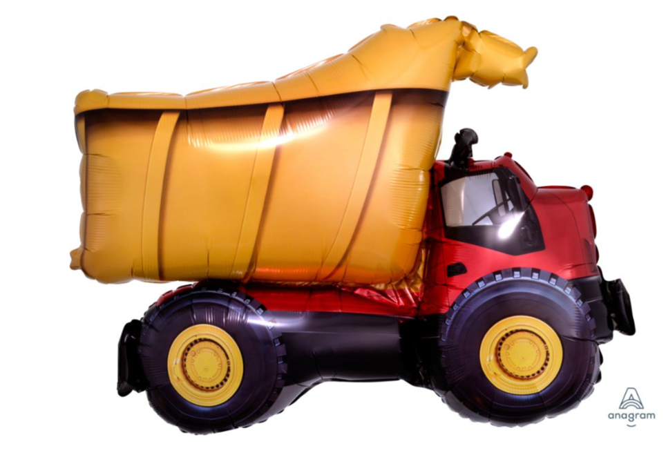 Dump Truck Balloon 34"