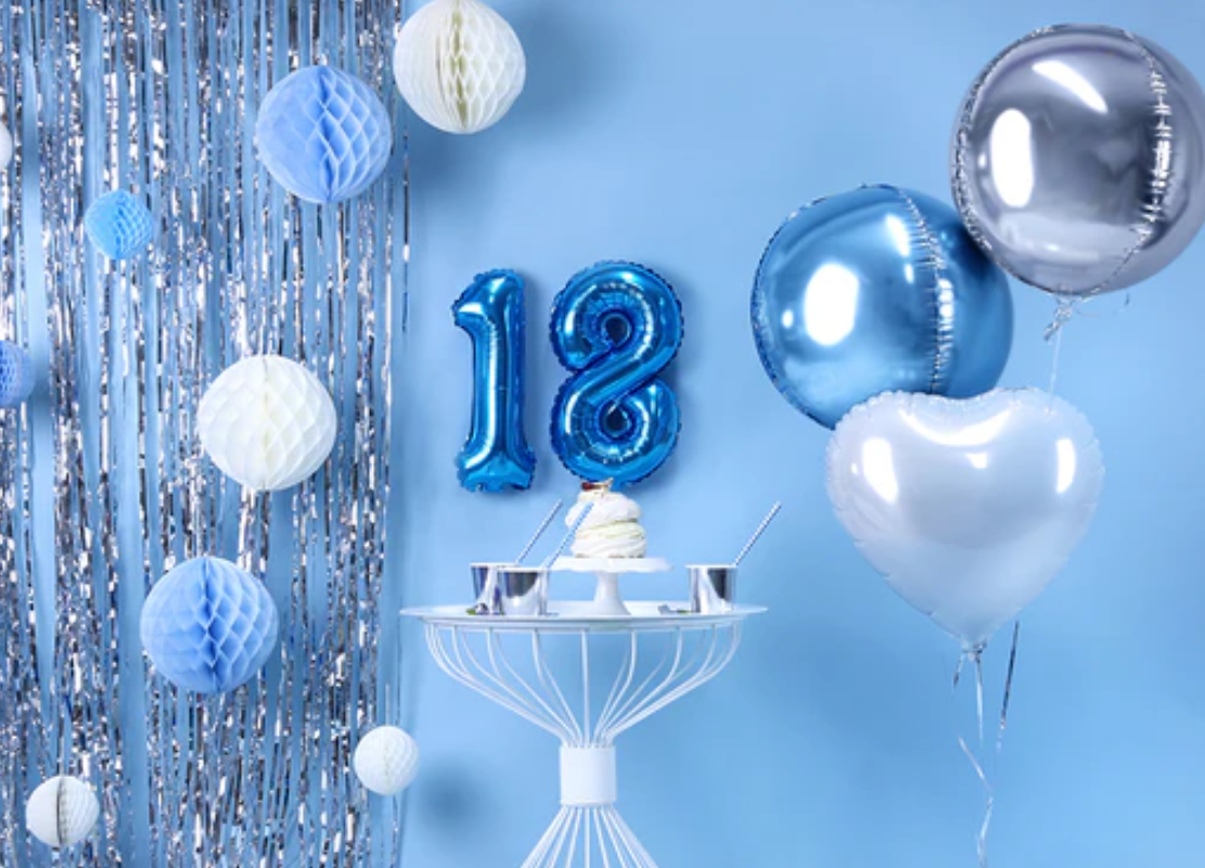 Fringe Silver Backdrop