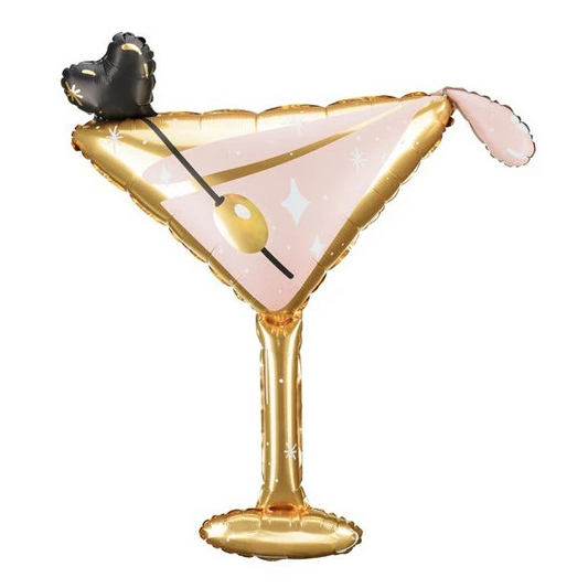 Giant Martini Glass Foil Balloon 50 in