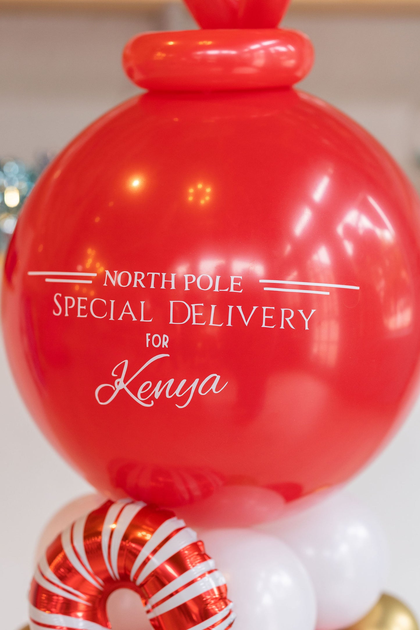 The Special Delivery Ornament Stack