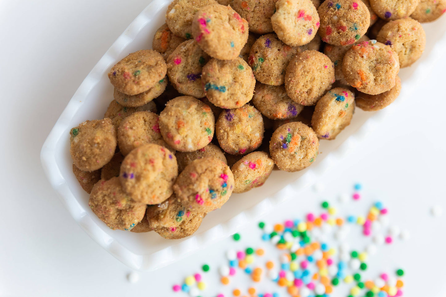 Cookie Jars - Bright Stripe You Deserve Cookies - Quart: Chocolate Chip