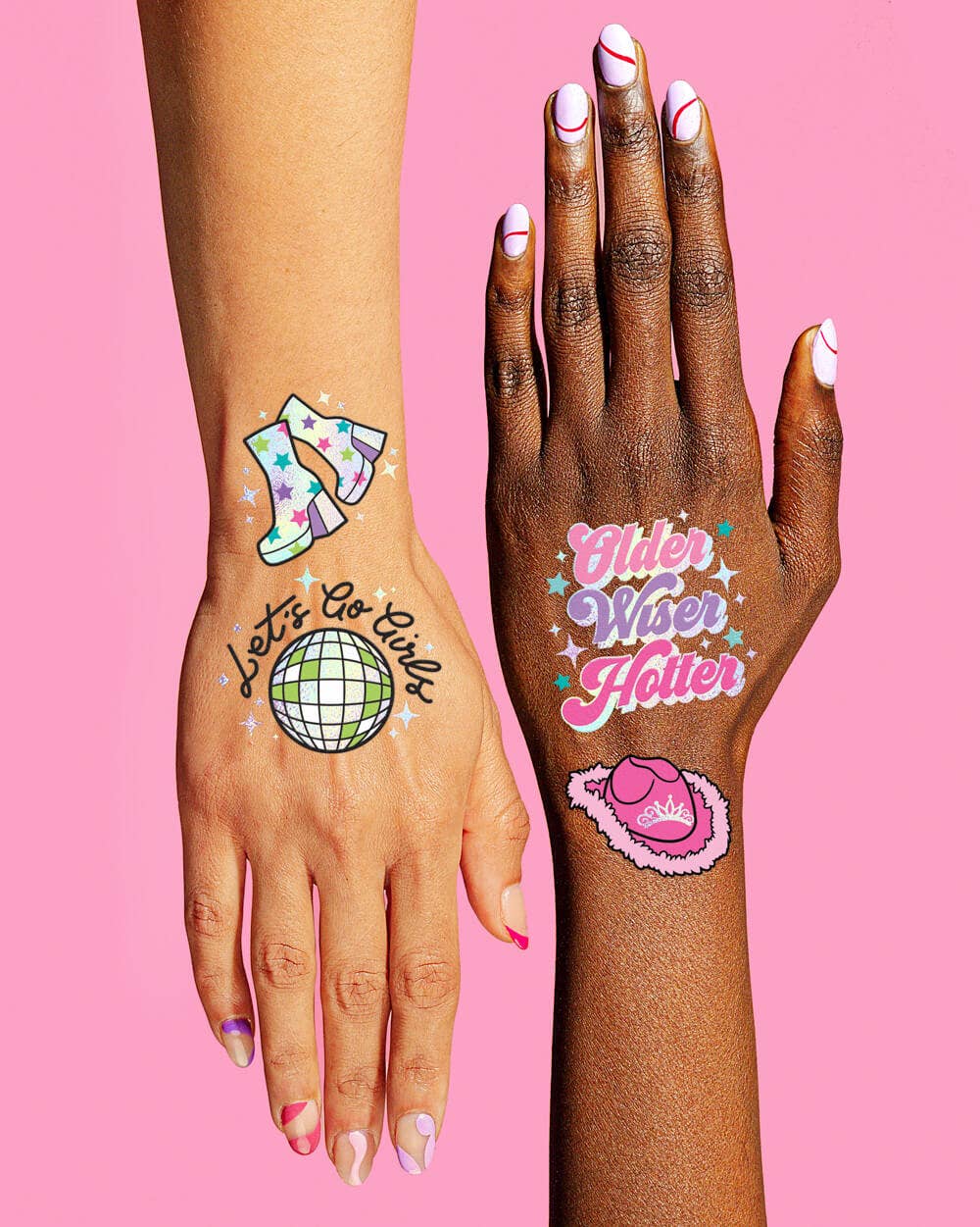 Birthday Party Temporary Tattoos, Party Decor,Gift Accessory - PaperGeenius