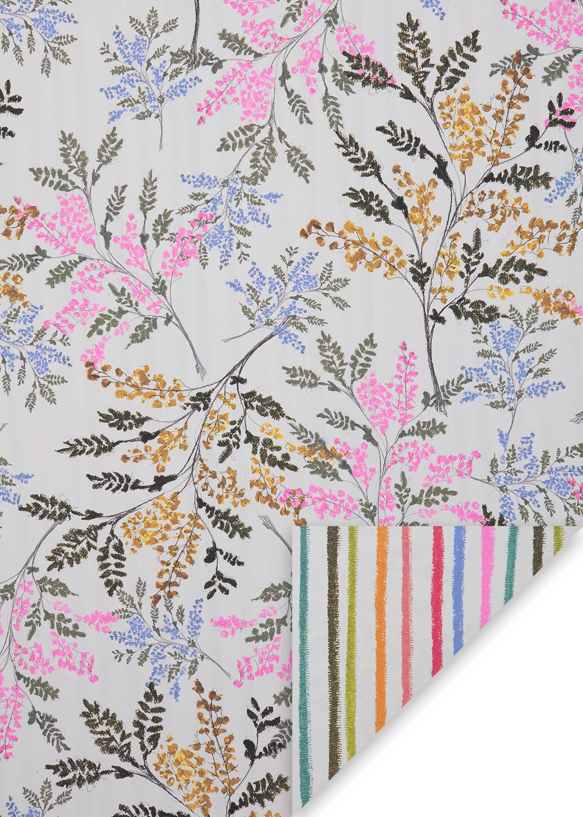 Oriental Strip Gift Wrapping Paper