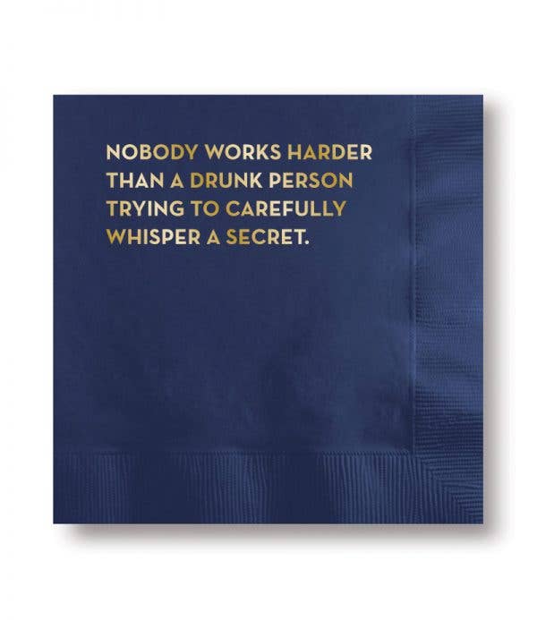 Drunk Person Napkins - PaperGeenius