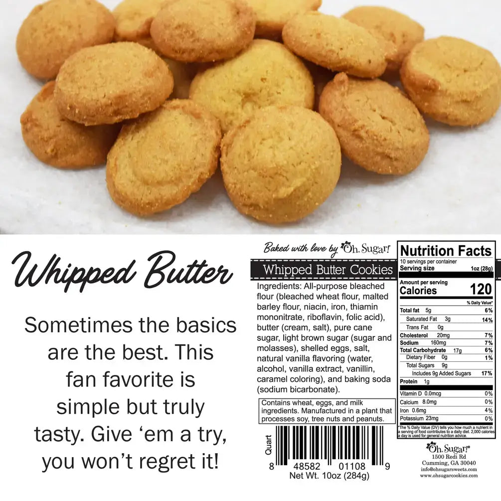 Cookie Jars - Bright Stripe You Deserve Cookies - Quart: Chocolate Chip