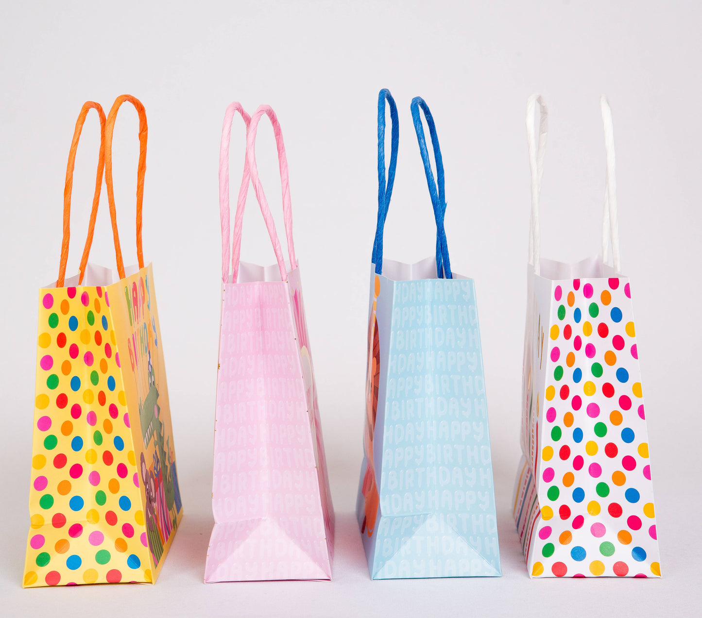Happy Birthday Candle Favor Bags