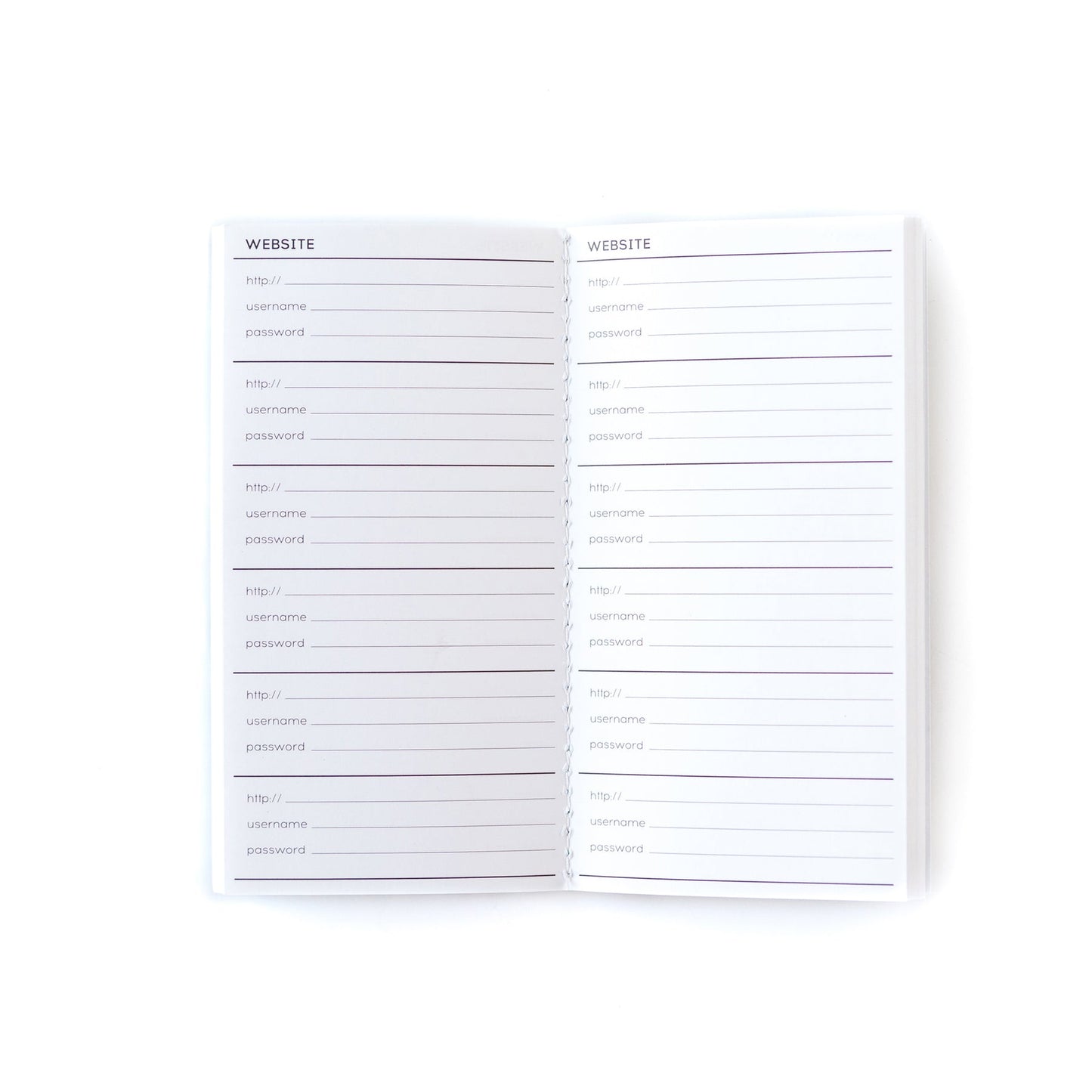 Floral Password Keeper - PaperGeenius