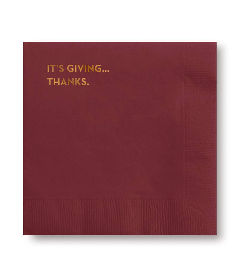 Giving Thanks Napkins - PaperGeenius
