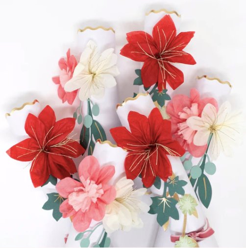 Hazel Gardiner Large Flower Crackers (x 6) - PaperGeenius