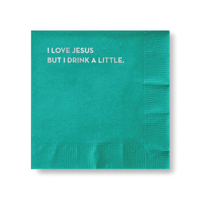 Love Jesus Napkins - PaperGeenius