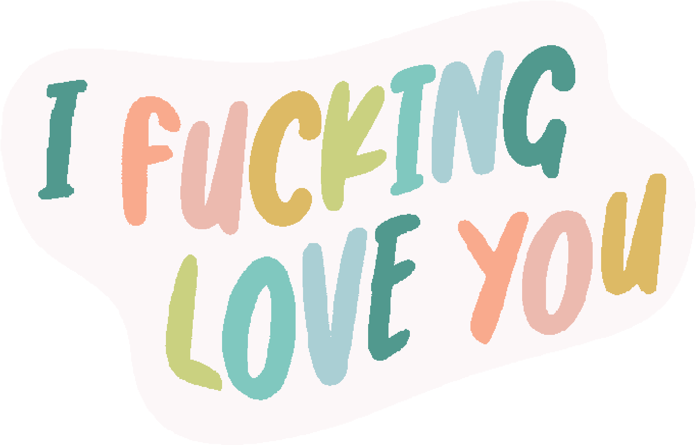 Non-Packaged Individual Stickers: Shit Got Real - PaperGeenius