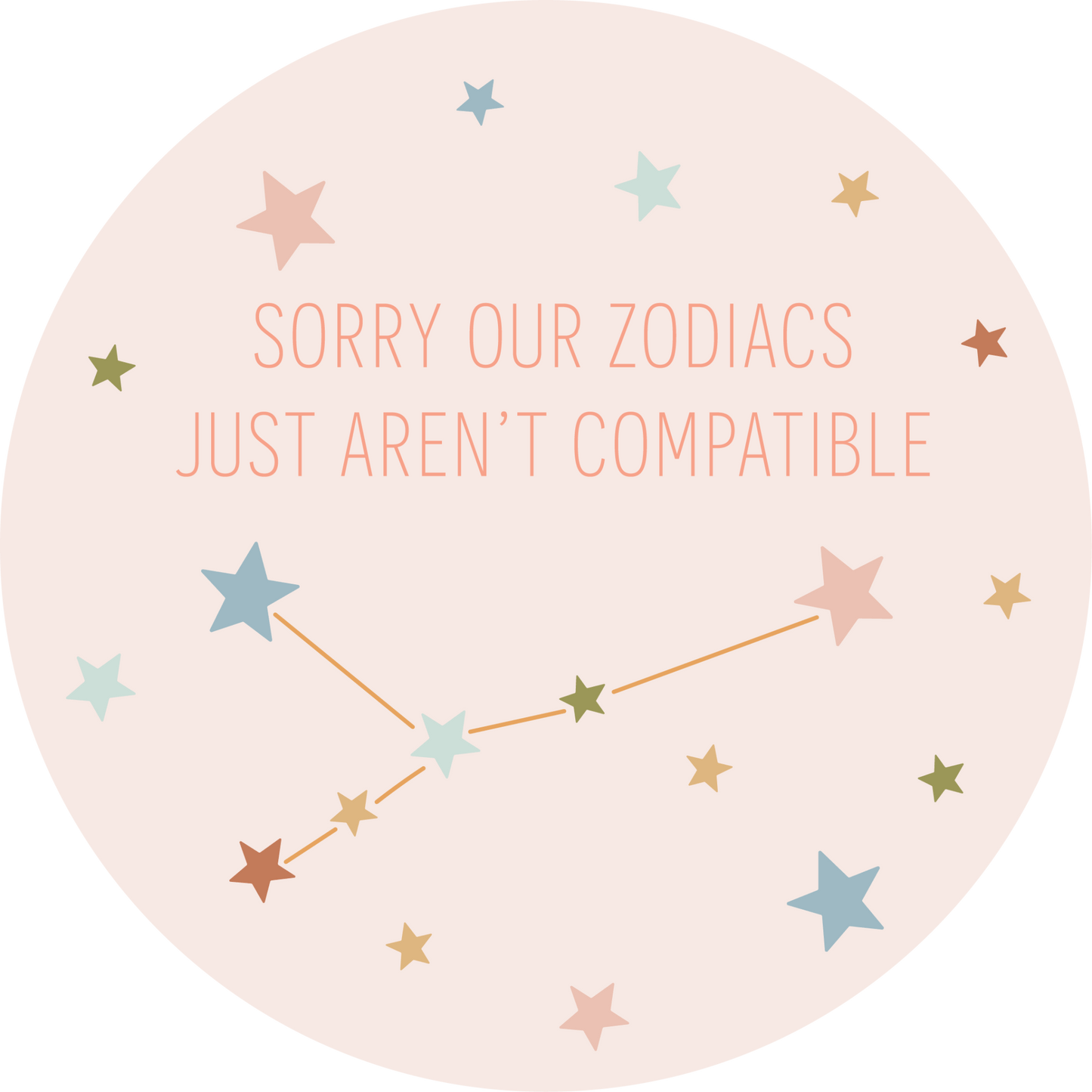 Non-Packaged Individual Stickers: Shit Got Real - PaperGeenius