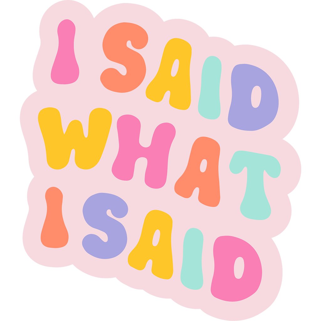 Non-Packaged Individual Stickers: Shit Got Real - PaperGeenius