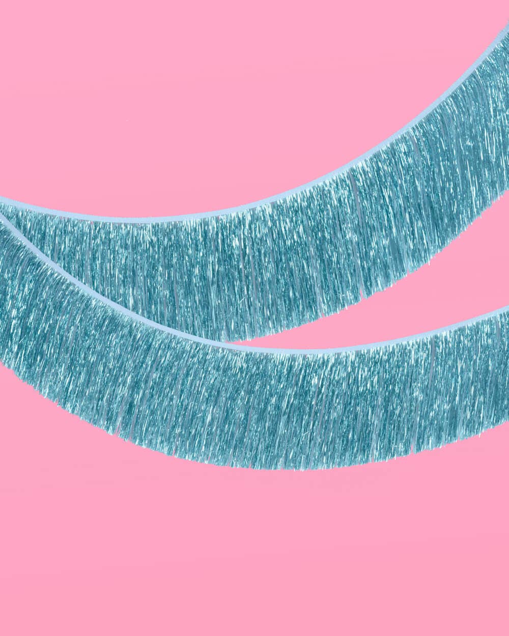 Party Blue Fringe Banner, Birthday Decorations - PaperGeenius
