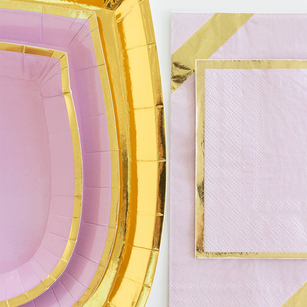 Posh Lilac You Lots Cocktail Napkins - PaperGeenius