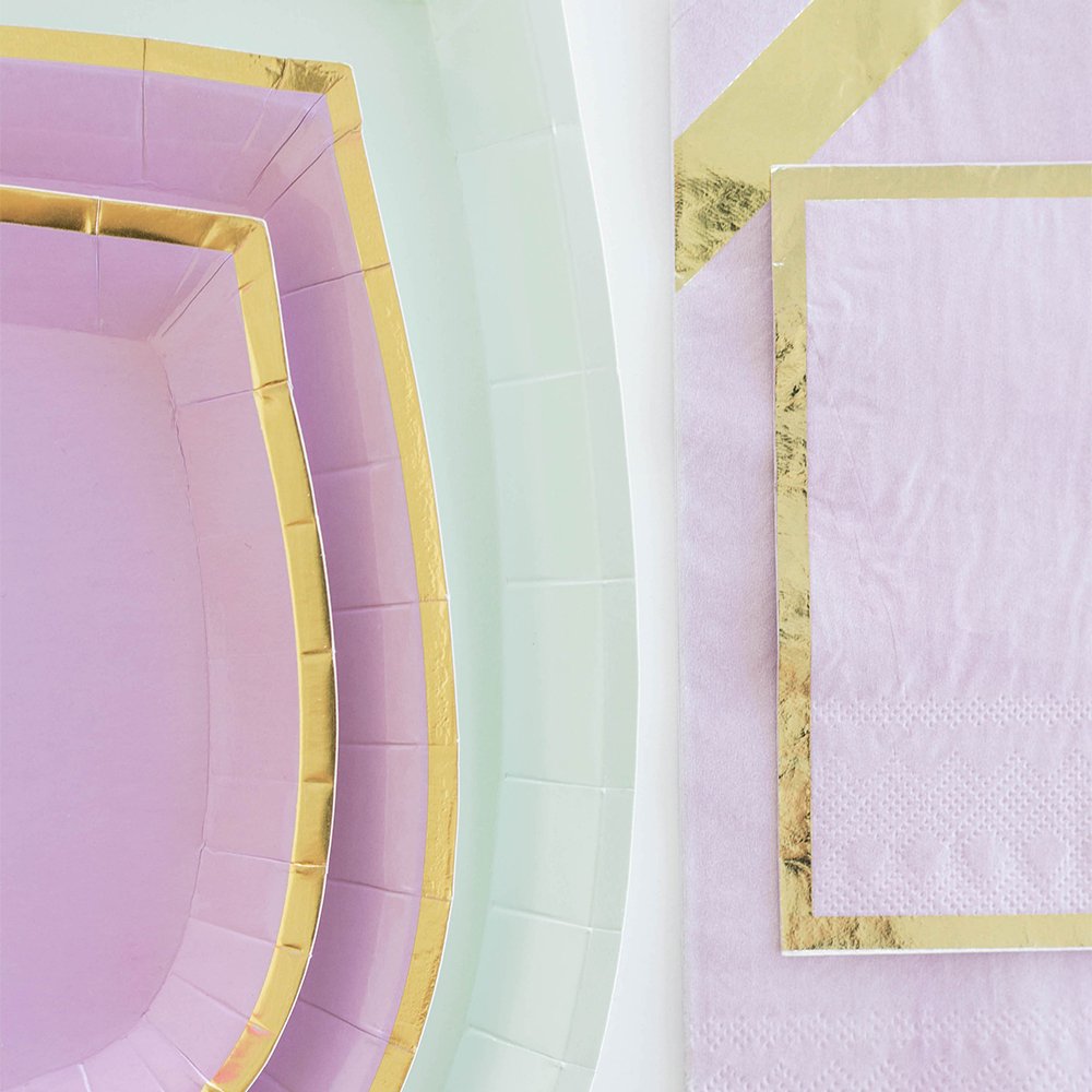 Posh Lilac You Lots Dinners Plates - PaperGeenius