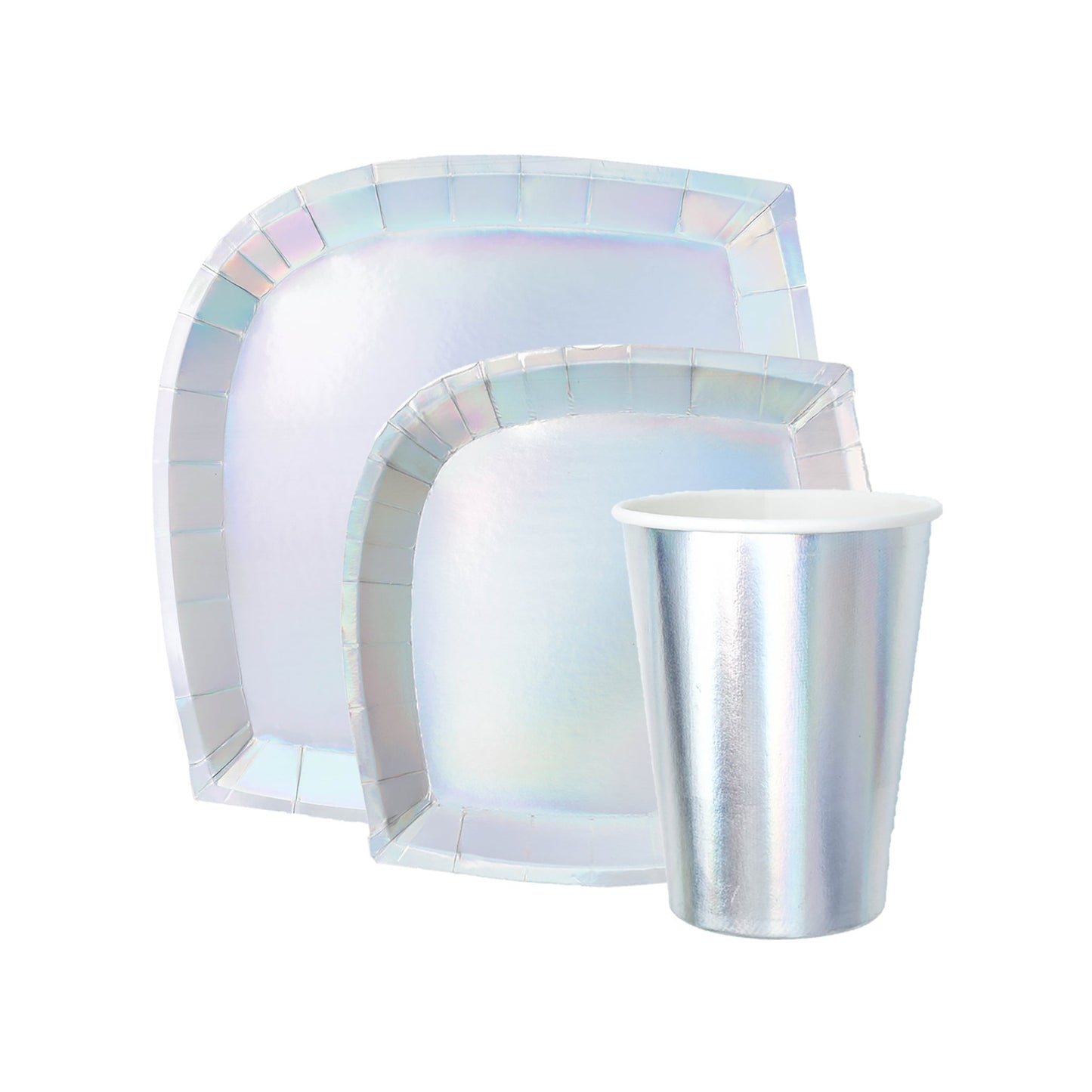 Posh Stellar Dinner Plates - PaperGeenius