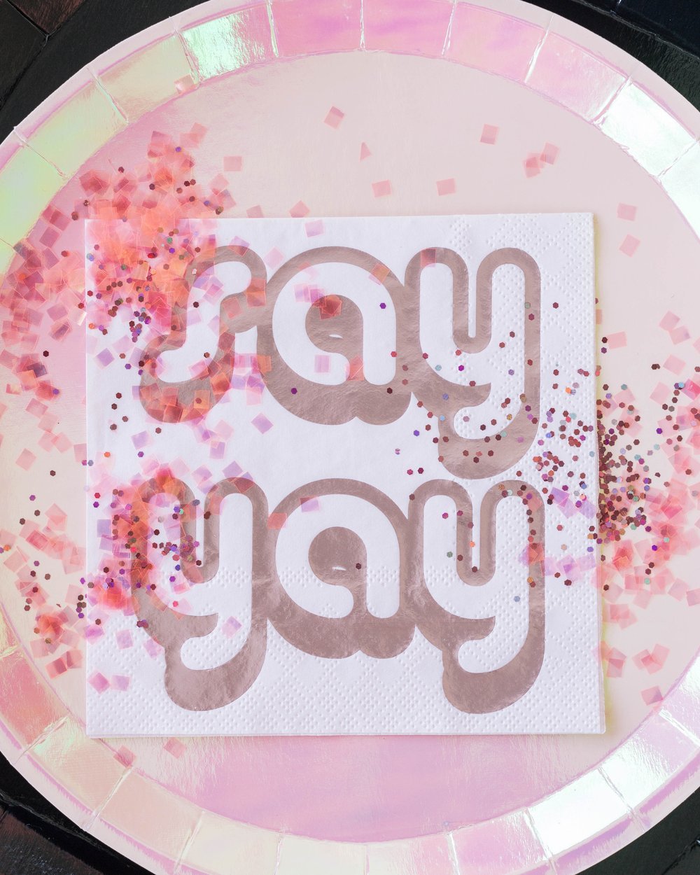 Say Yay Napkins - PaperGeenius