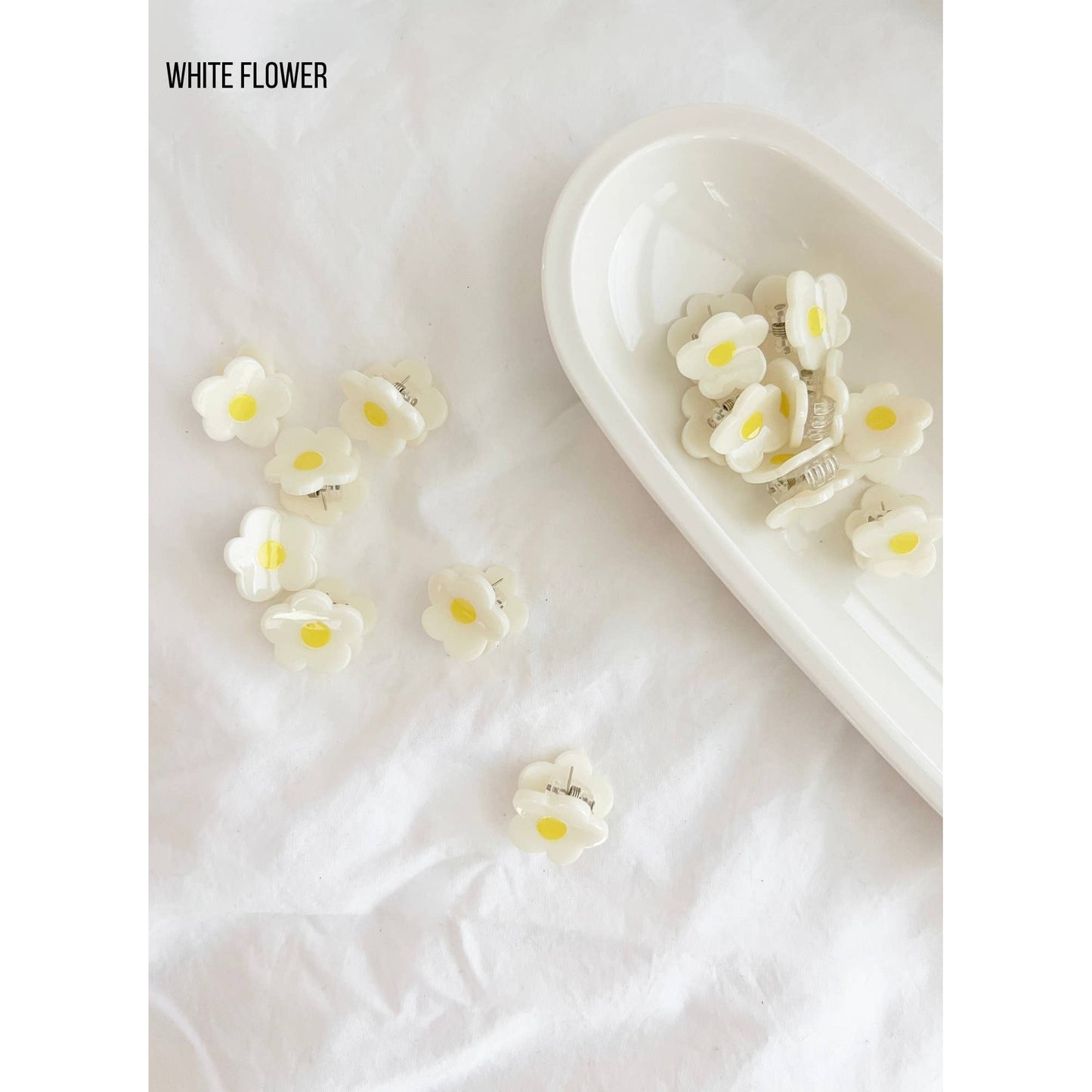 Small Hair Clip Hair Claw - DOLLI: SMILEY / ONE SIZE - PaperGeenius
