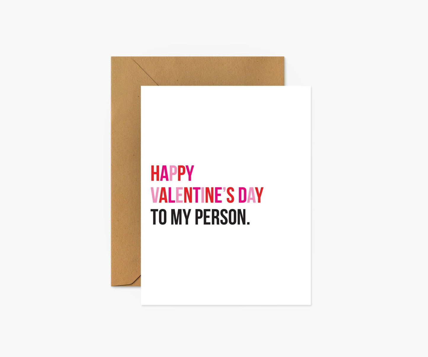 To My Person - Valentine's Day Card - PaperGeenius