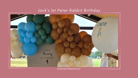 Jack's 1st Peter Rabbit Birthday