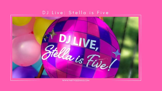 DJ Live: Stella is Five! - PaperGeenius