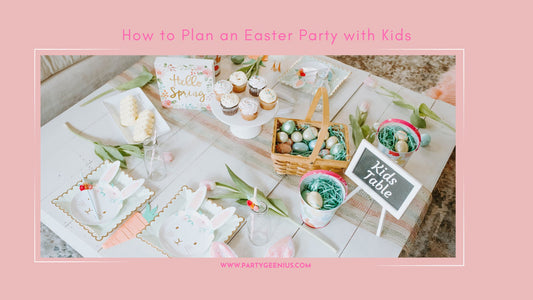 Elevate Your Easter Celebration: Setting the Perfect Table or Picnic for Kids with PartyGeenius Boutique - PaperGeenius