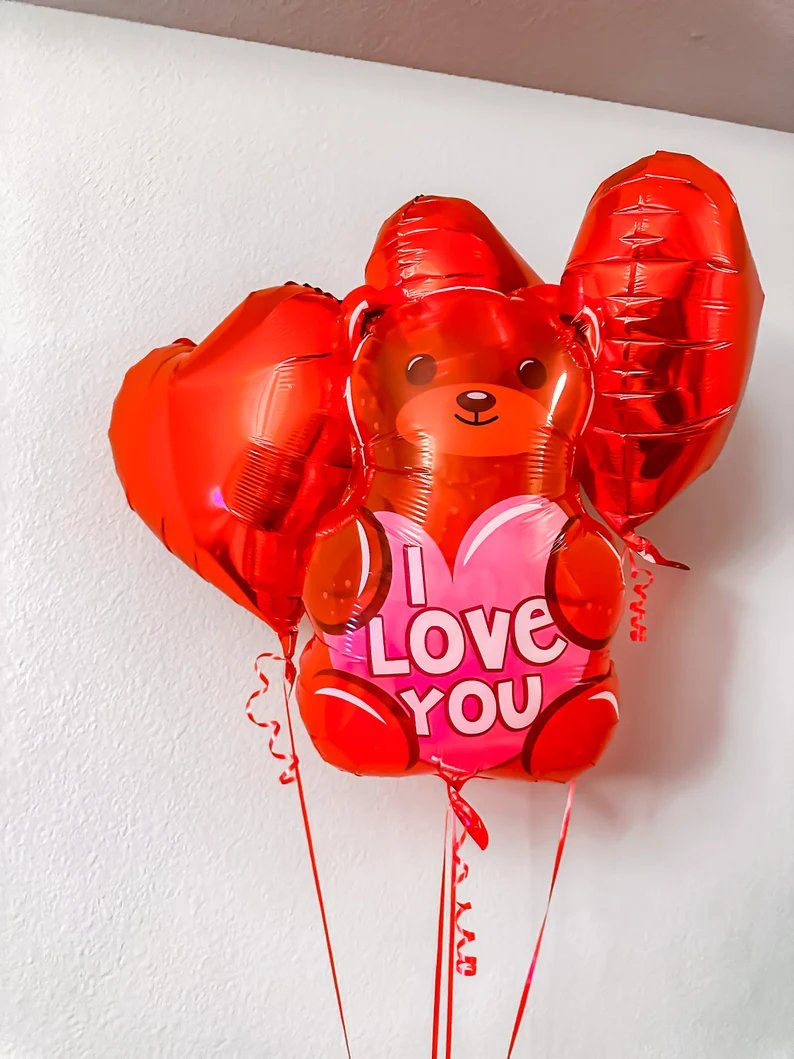 Valentine's Day Balloons - PaperGeenius