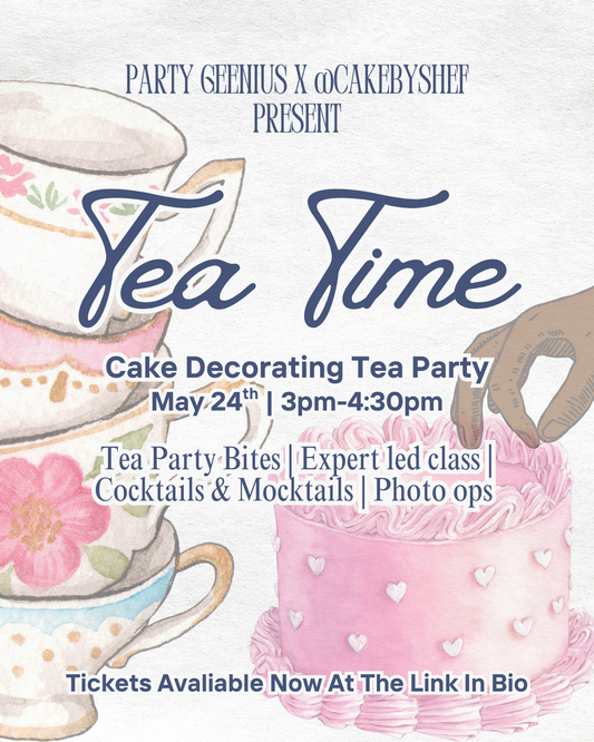 Tea Time Cake Decorating Workshop