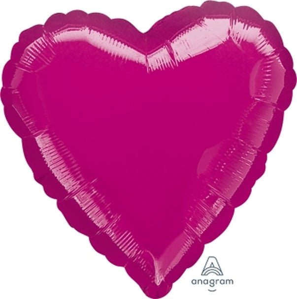 18" Foil Heart Balloon - PaperGeenius
