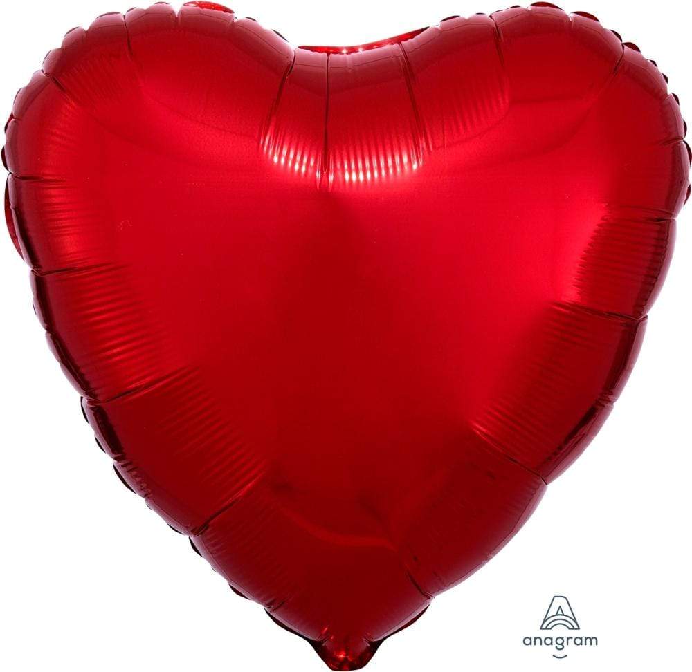 18" Foil Heart Balloon - PaperGeenius