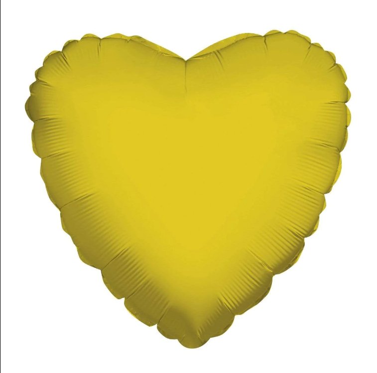 18" Foil Heart Balloon - PaperGeenius