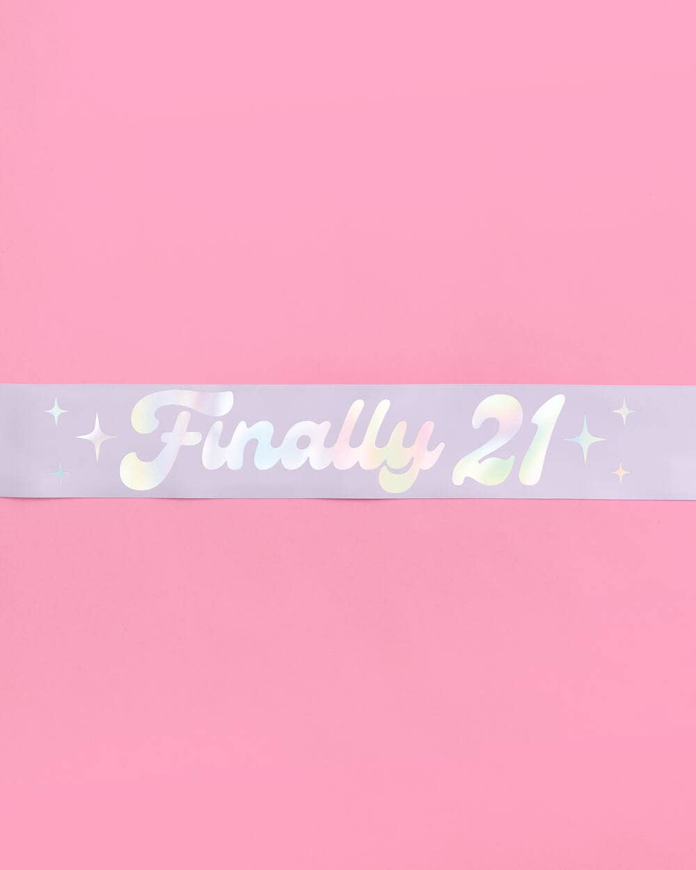 21st Birthday Party Sash, Finally Legal, Party Accessory - PaperGeenius