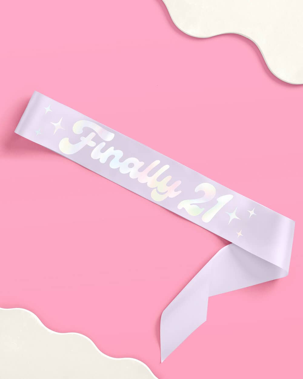 21st Birthday Party Sash, Finally Legal, Party Accessory - PaperGeenius