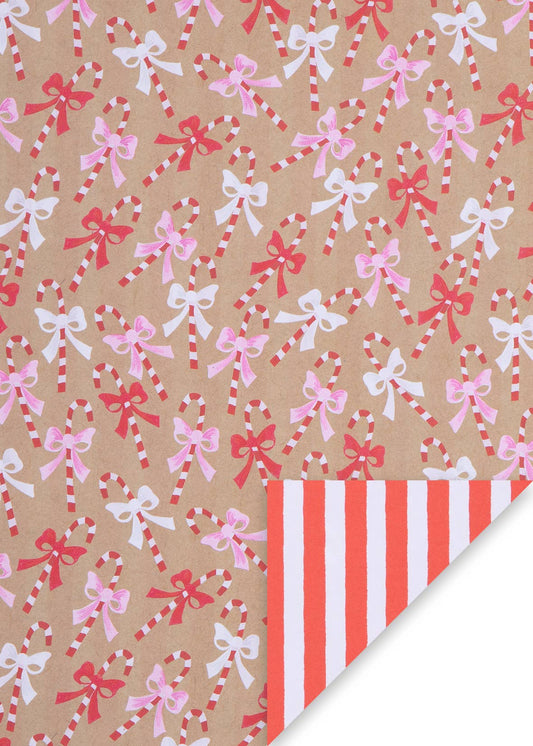 Candy Cane Wrapping Paper