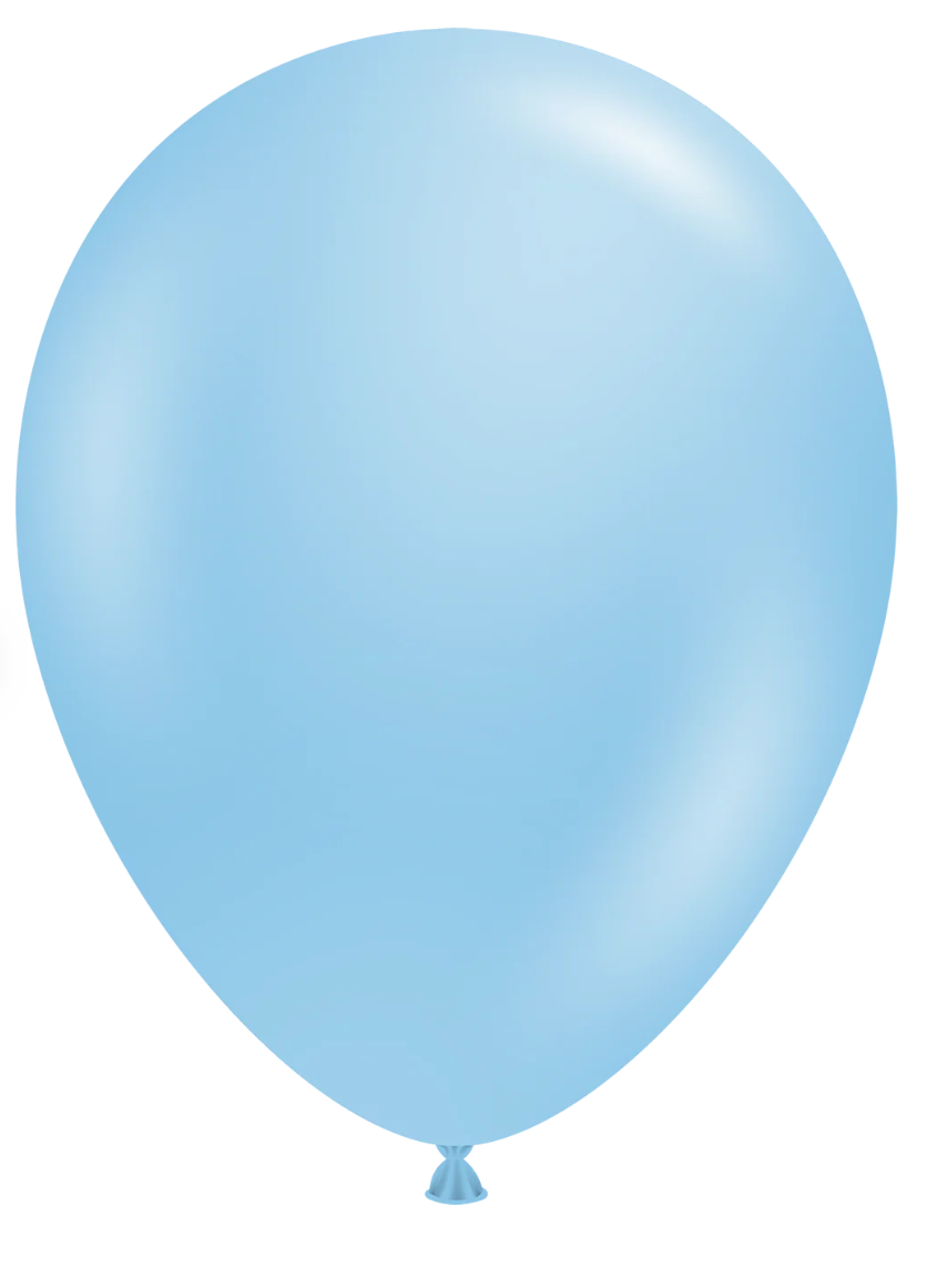 Baby Blue 12-inch Latex Balloon