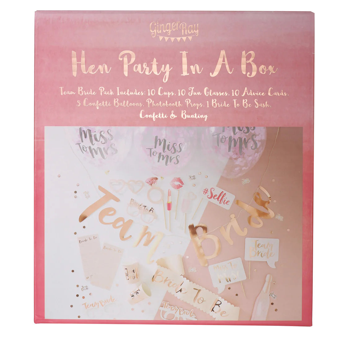 Ultimate Bachelorette Party Supplies Kit (48 Pieces)
