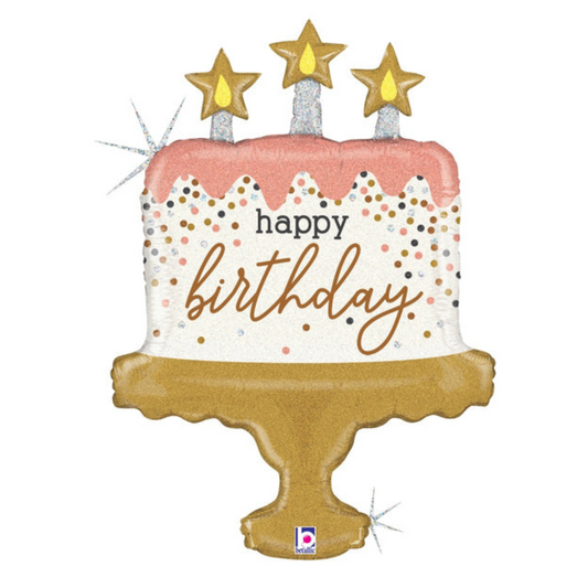 Birthday Confetti Cake Balloon