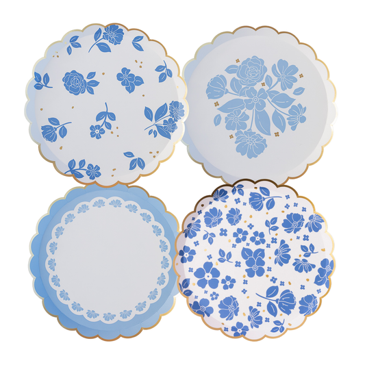 Blue Belle Plates Easter