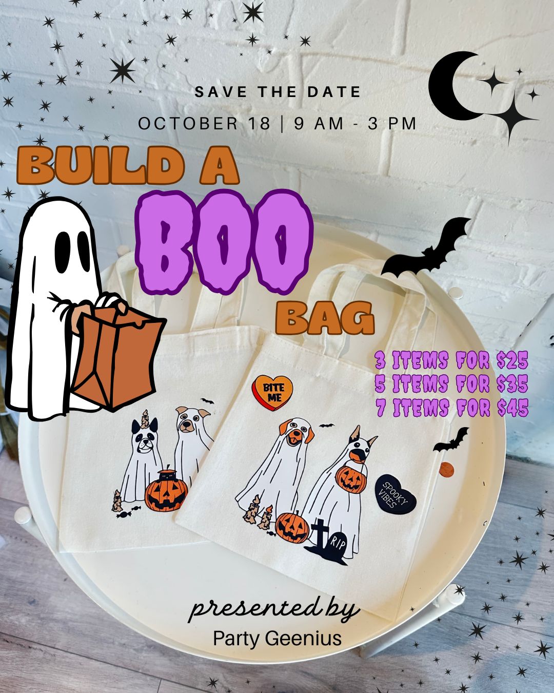 Build-a-Boo Bag Party