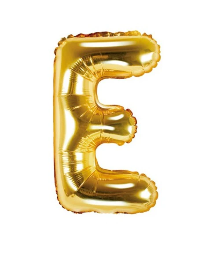 Gold Foil Letters (A to Z) - 16 in.