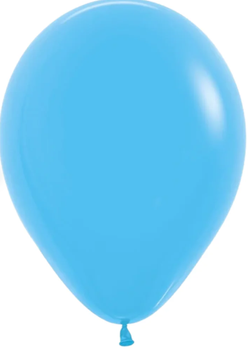 Fashion Blue 12-inch Latex Balloon