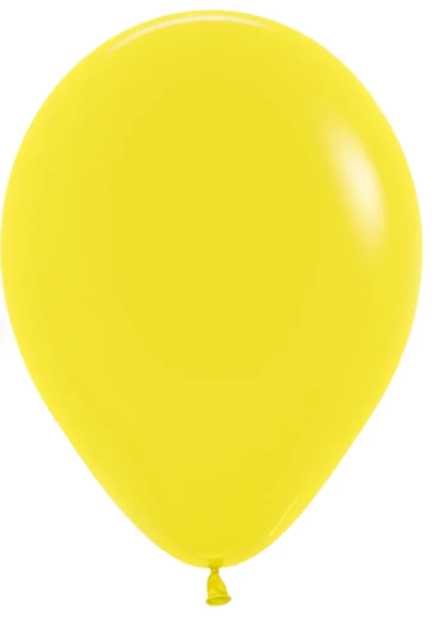 Fashion Yellow 12-inch Latex Balloon