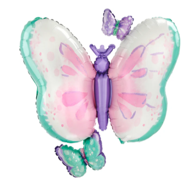 Flutters Butterfly Foil Balloon 36"