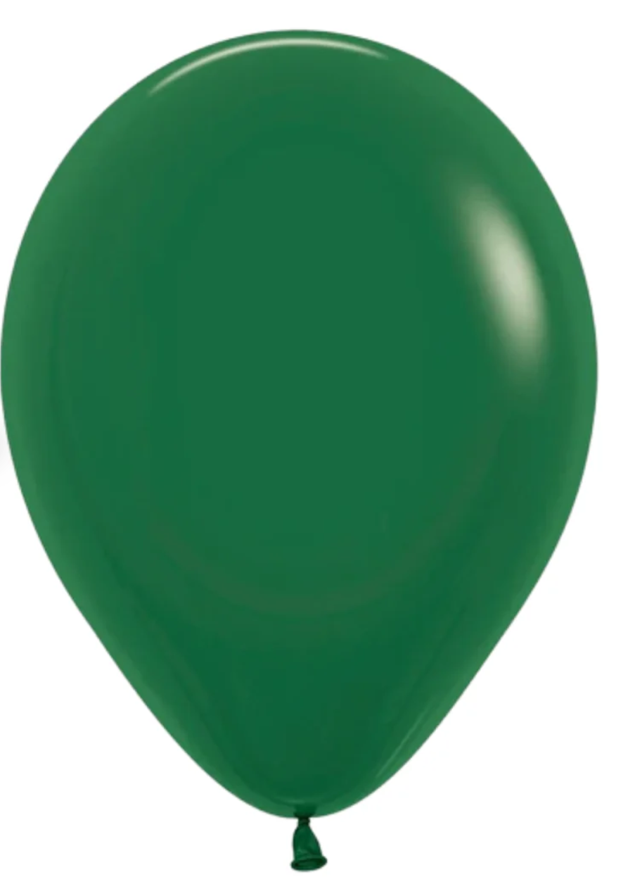 Forest Green 12-inch Latex Balloon